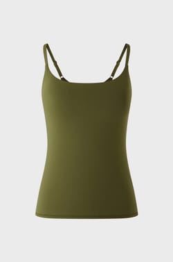 Top en microfibre avec brassière intégrée;${refinementColor}