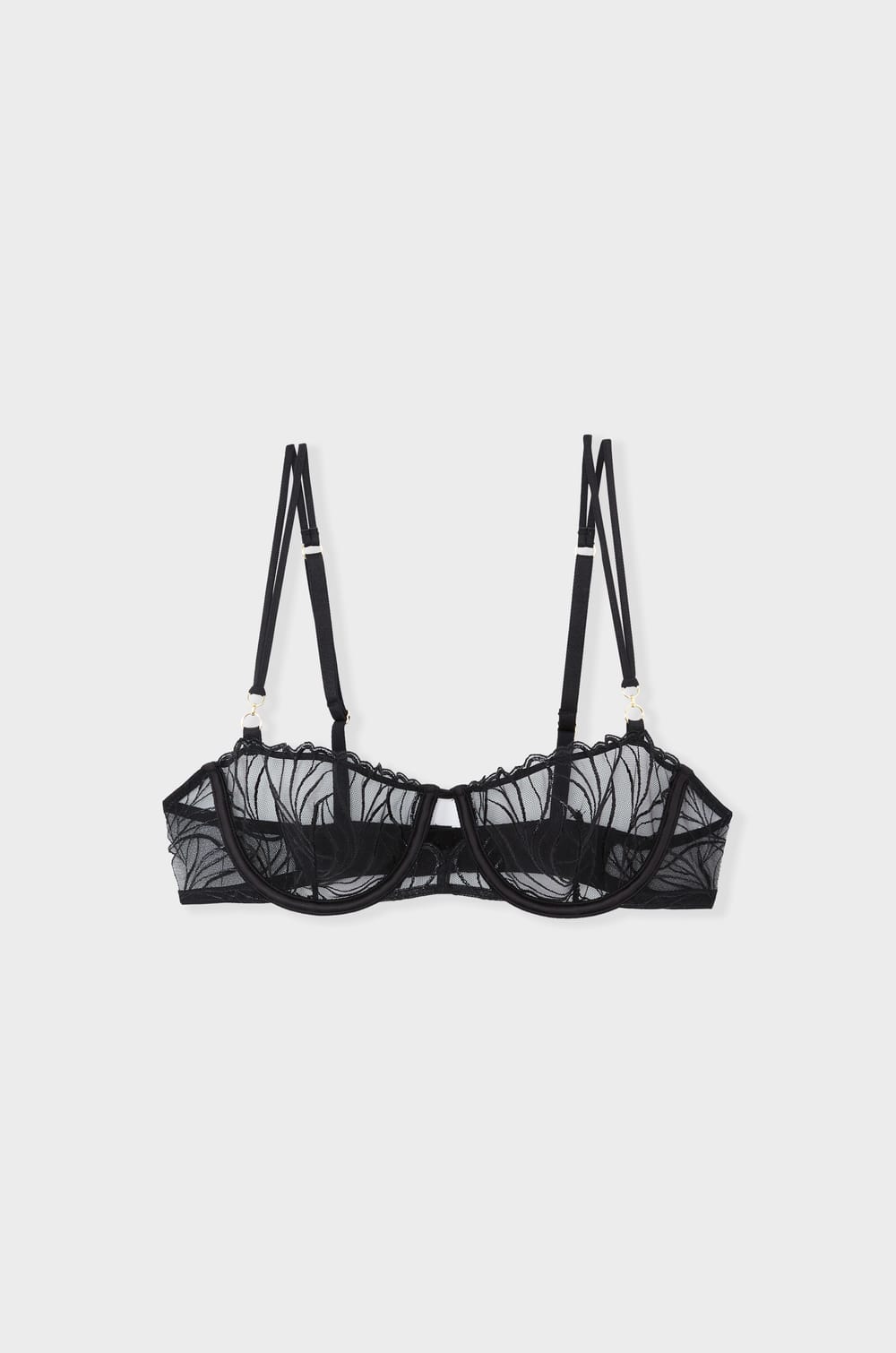 Soutien-gorge N.9 - Balconnet en broderie florale;${refinementColor}