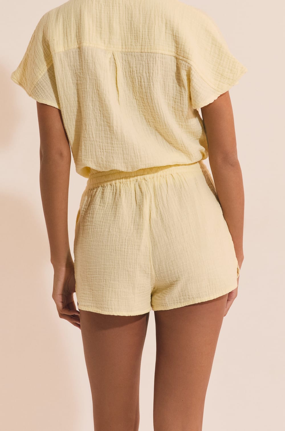 Short de pyjama en coton;${refinementColor}