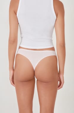 Pack of 5 microfibre tangas;${refinementColor}