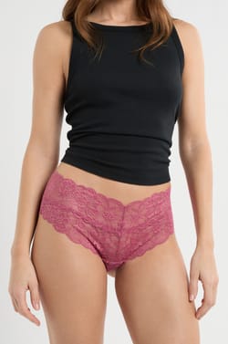 Hipster V-shape en dentelle;${refinementColor}