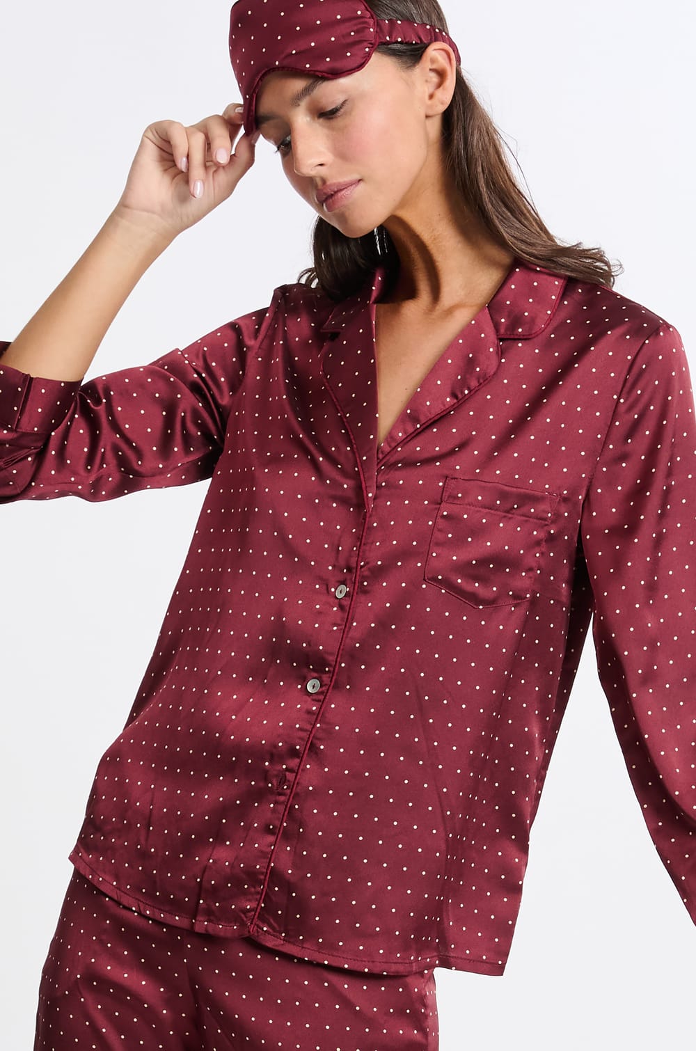 Pyjama 2 pièces à rayures;${refinementColor}