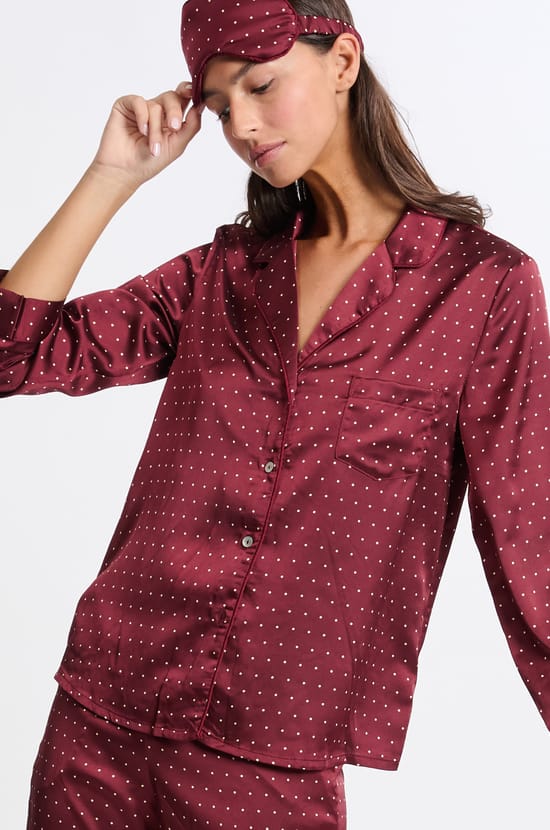 Pyjama 2 pièces à rayures;${refinementColor}