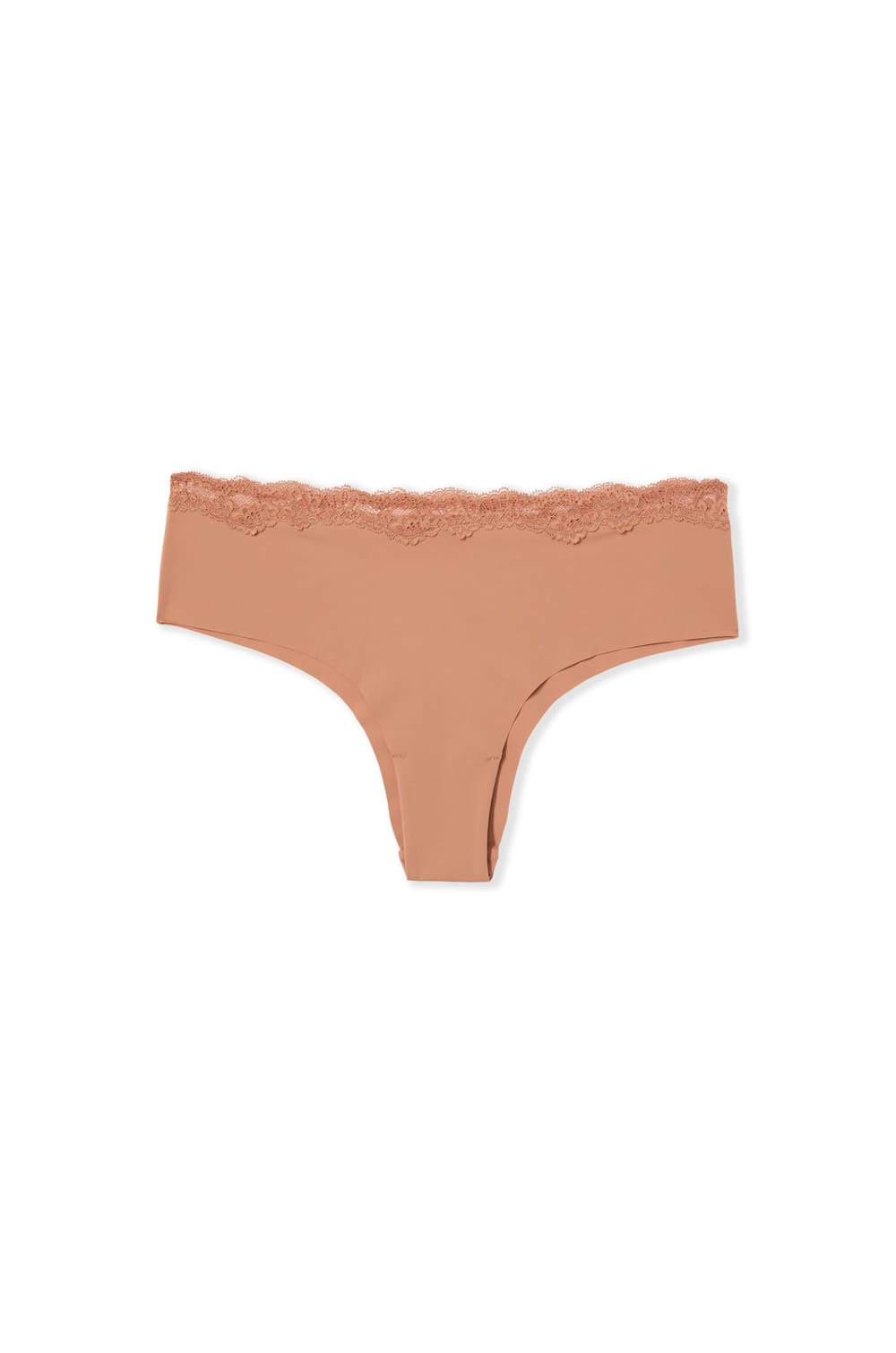 Braga brasile&ntilde;a de microfibra con detalles de encaje;${refinementColor}