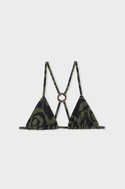 Trójkątna góra od bikini we wzory;${refinementColor}