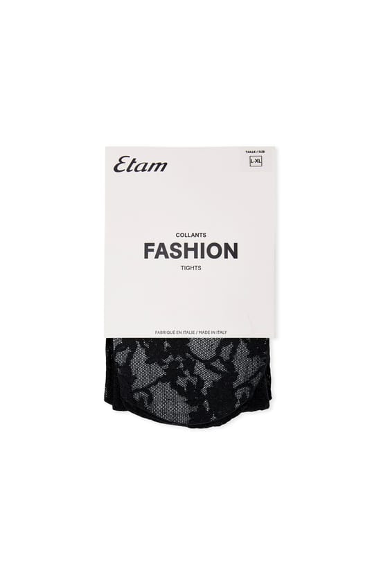 Semi-opaque patterned tights - 30D;${refinementColor}