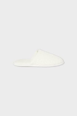 Chaussons mules avec coton nid d'abeille;${refinementColor}