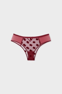 Hipster in Flocked Tulle;${refinementColor}