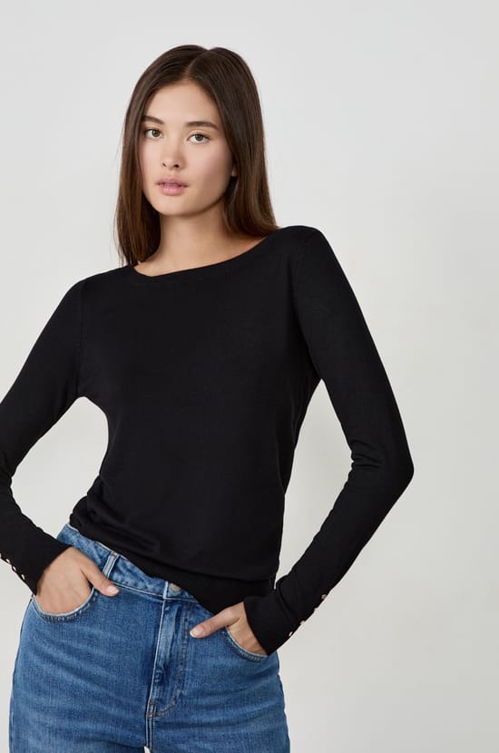 Pull manches longues;${refinementColor}