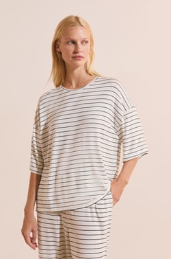 T-shirt de pyjama manches courtes;${refinementColor}