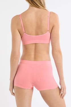 Cotton Seamless Boyshort;${refinementColor}