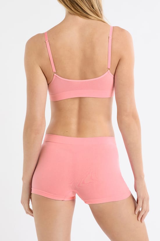 Seamless Boyshort with Cotton;${refinementColor}