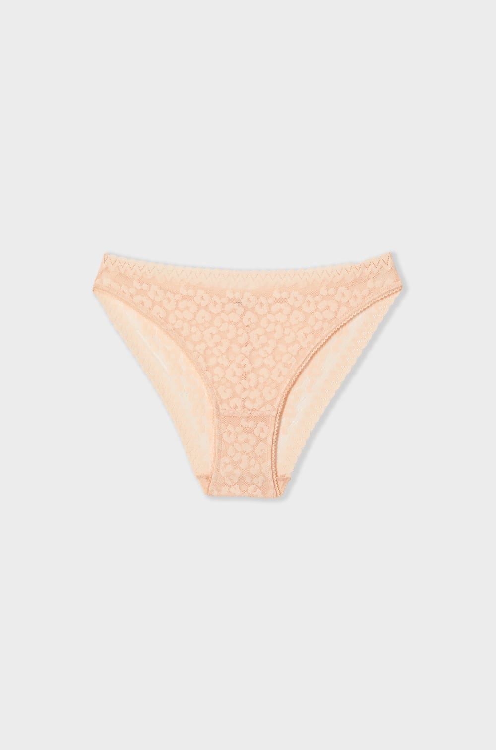 Cotton and Lace Briefs;${refinementColor}