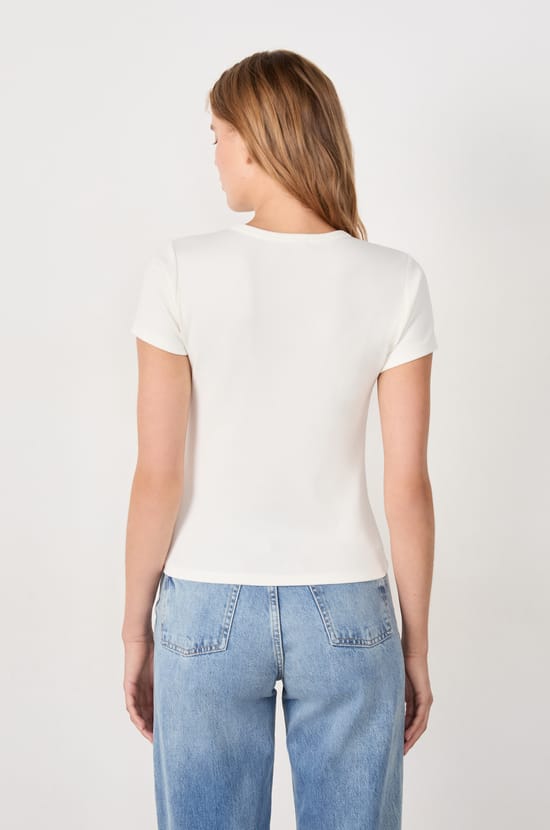 Short-sleeved cotton T-shirt;${refinementColor}