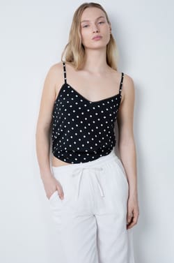 Polka Dot Camisole;${refinementColor}