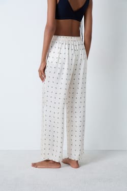 Patterned Pyjama Trousers;${refinementColor}