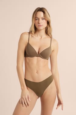 Microfibre Thong;${refinementColor}