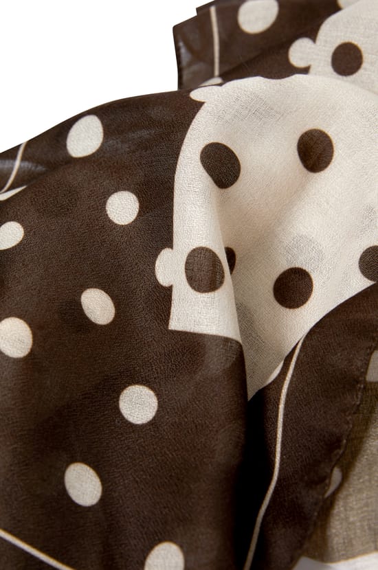 Foulard &agrave; pois;${refinementColor}