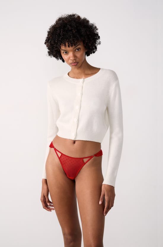 Tulle Thong;${refinementColor}