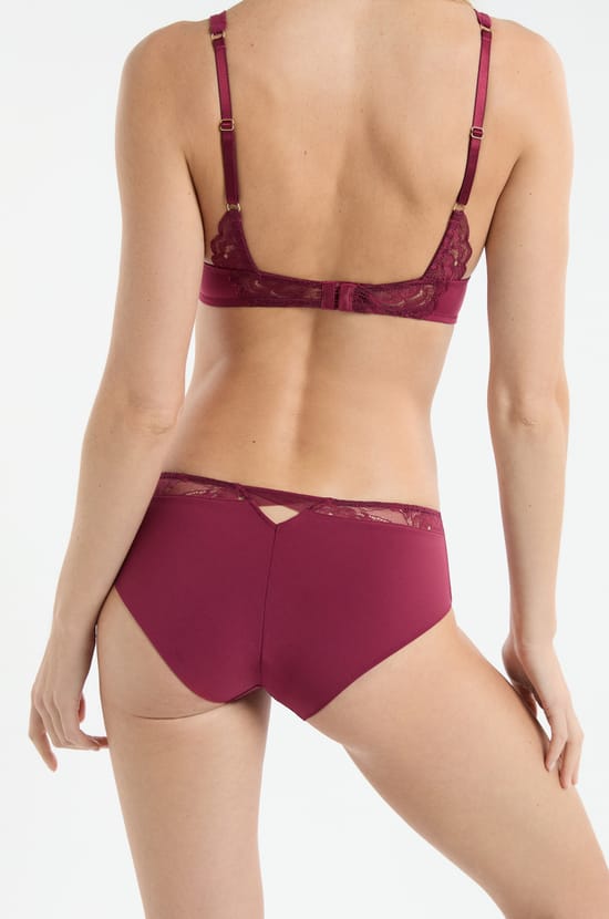 Shorty mit Spitzendetails;${refinementColor}