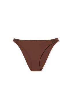 Braga de microfibra con detalles de encaje en los laterales;${refinementColor}