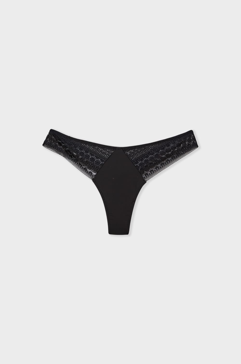  Tanga con detalles de encaje ;${refinementColor}