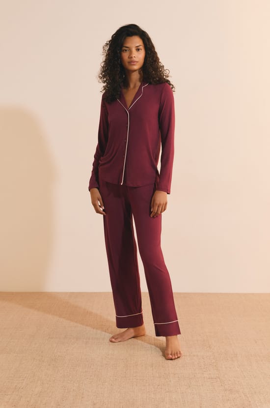 2-delige pyjamaset met lange mouwen;${refinementColor}