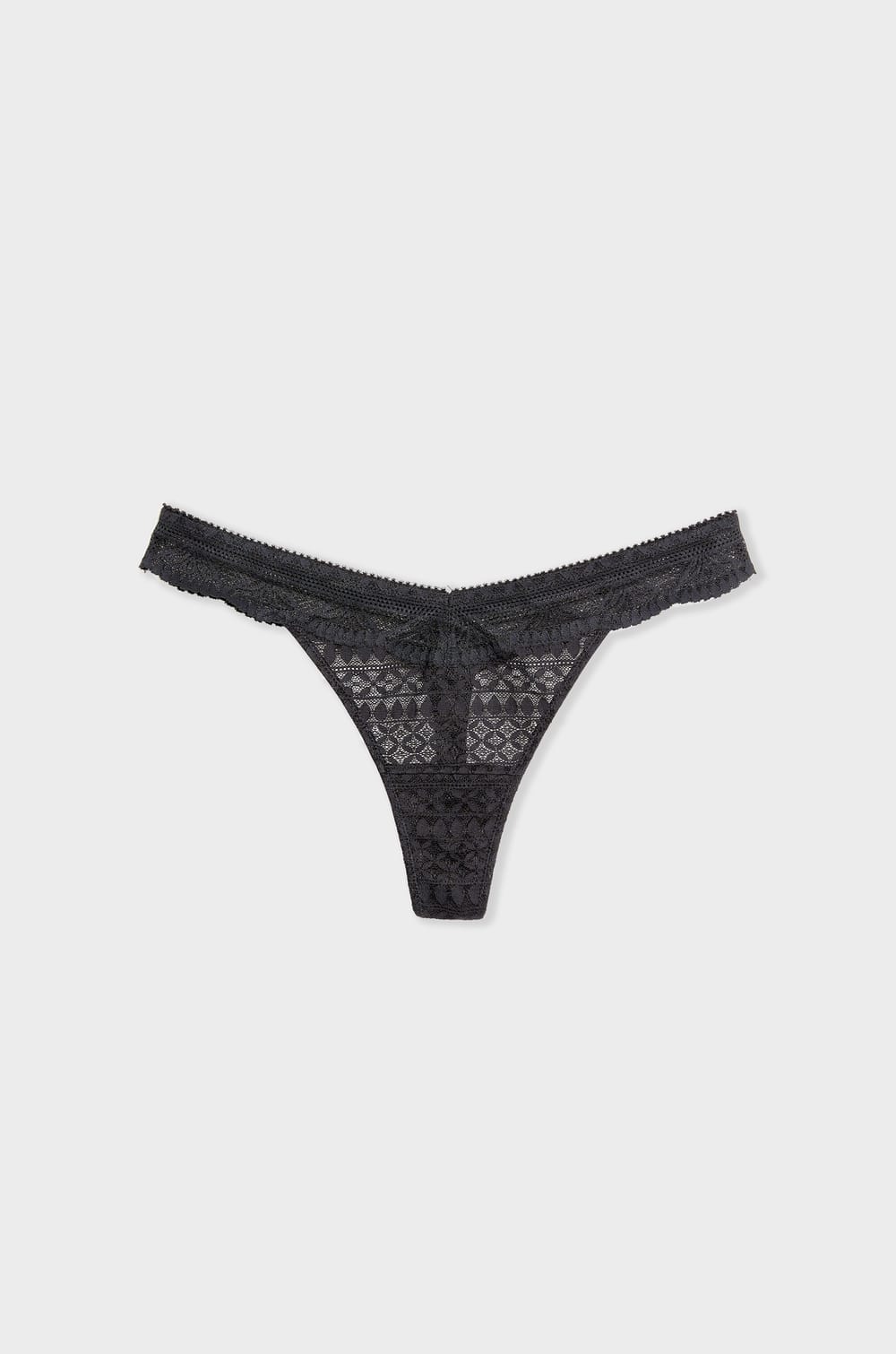 Lace Thong;${refinementColor}