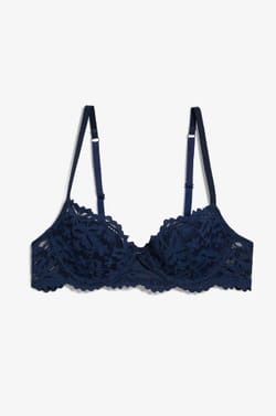 Bra con foam de encaje floral Copa B-E;${refinementColor}