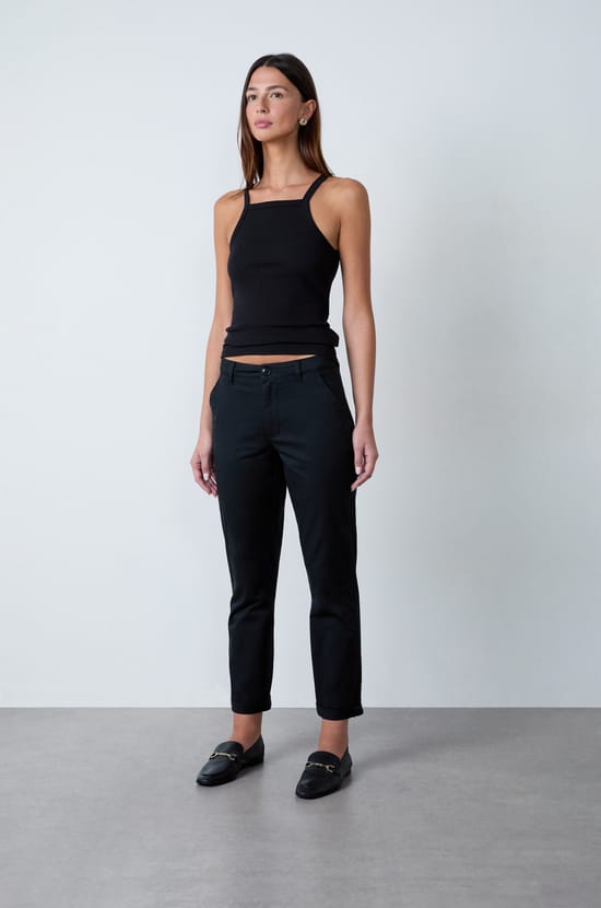 Pantalon coupe carotte;${refinementColor}