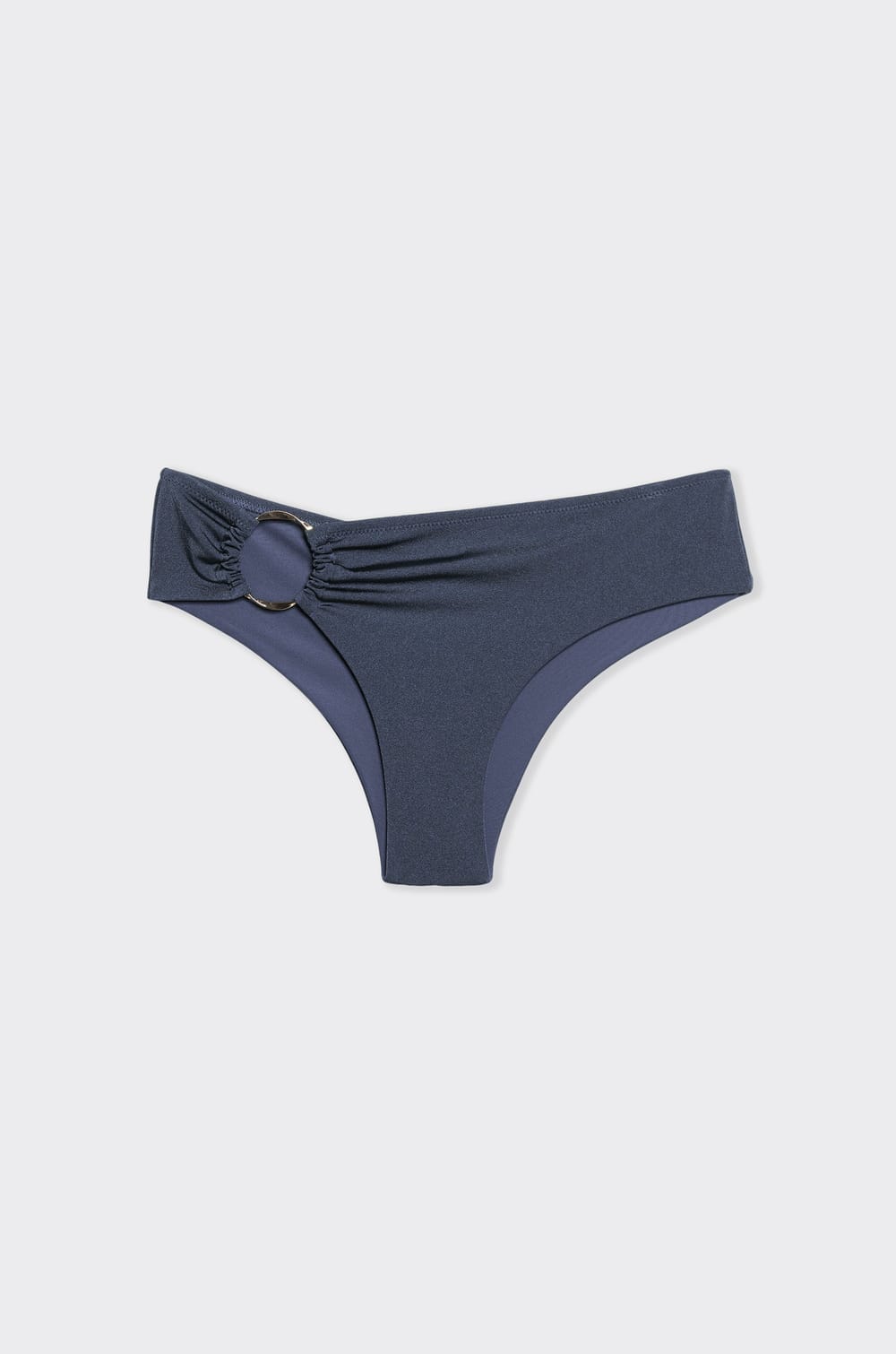 Panty de bikini hipster con detalle de anillo;${refinementColor}