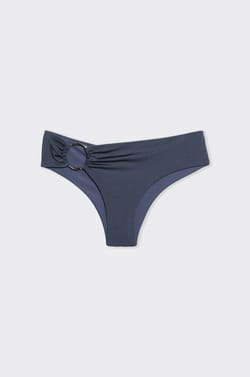 Panty de bikini hipster con detalle de anillo;${refinementColor}
