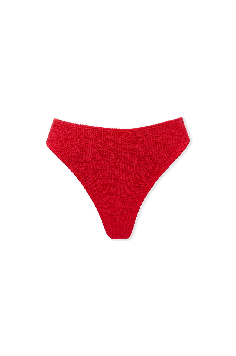 Brasilianische High-Leg Bikini-Hose aus dehnbarem Material;${refinementColor}