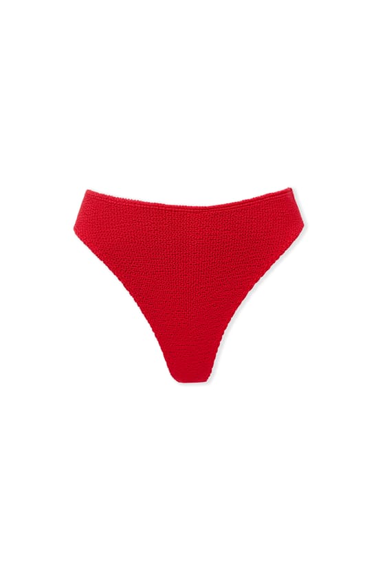 Bas de maillot de bain br&eacute;silien high leg en mati&egrave;re extensible;${refinementColor}