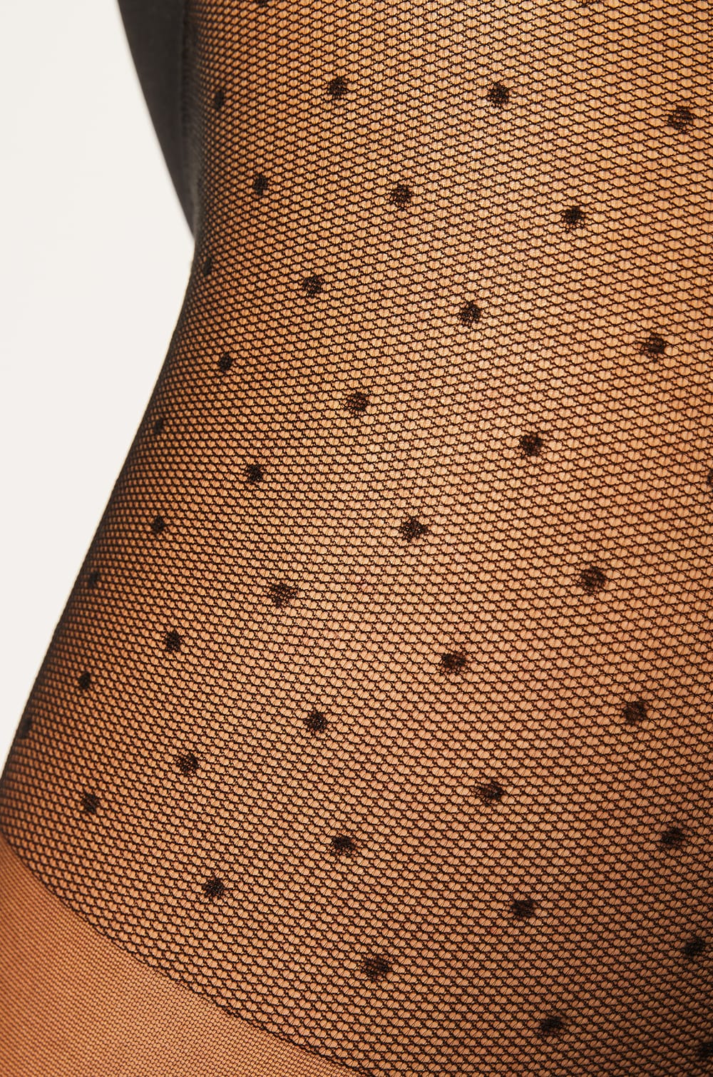 Collant sculptant plumetis - 15 Deniers;${refinementColor}