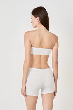 Bra de algodón bandeau sin aros;${refinementColor}