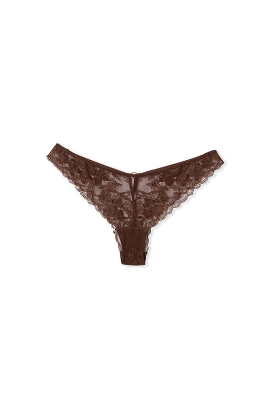Tanga avec broderie;${refinementColor}