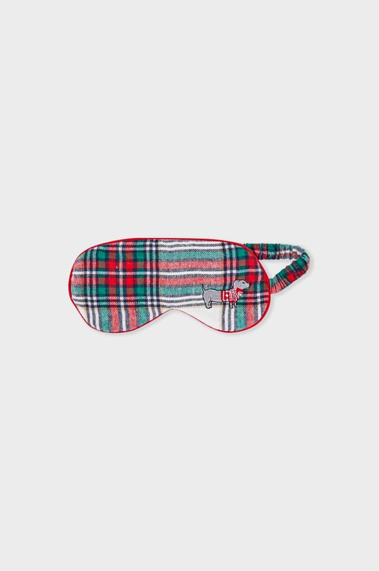 Cotton patterned sleep mask;${refinementColor}
