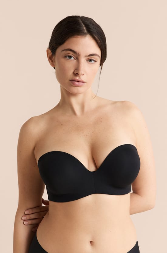 Strapless lightly lined bra with removable straps, cup C-E;${refinementColor}