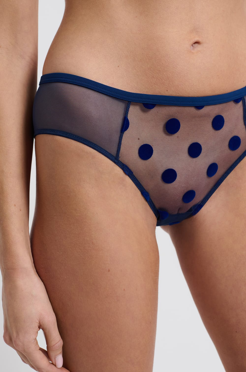 Hipster in Flocked Tulle;${refinementColor}