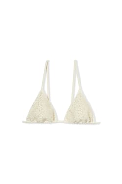 Haut de maillot triangle avec perles - Etam x H&ocirc;tel Mahfouf;${refinementColor}