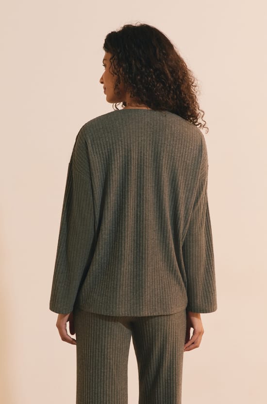 Gilet de pyjama c&ocirc;tel&eacute;;${refinementColor}