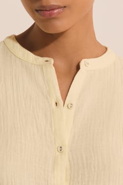 Chemise de pyjama en coton;${refinementColor}