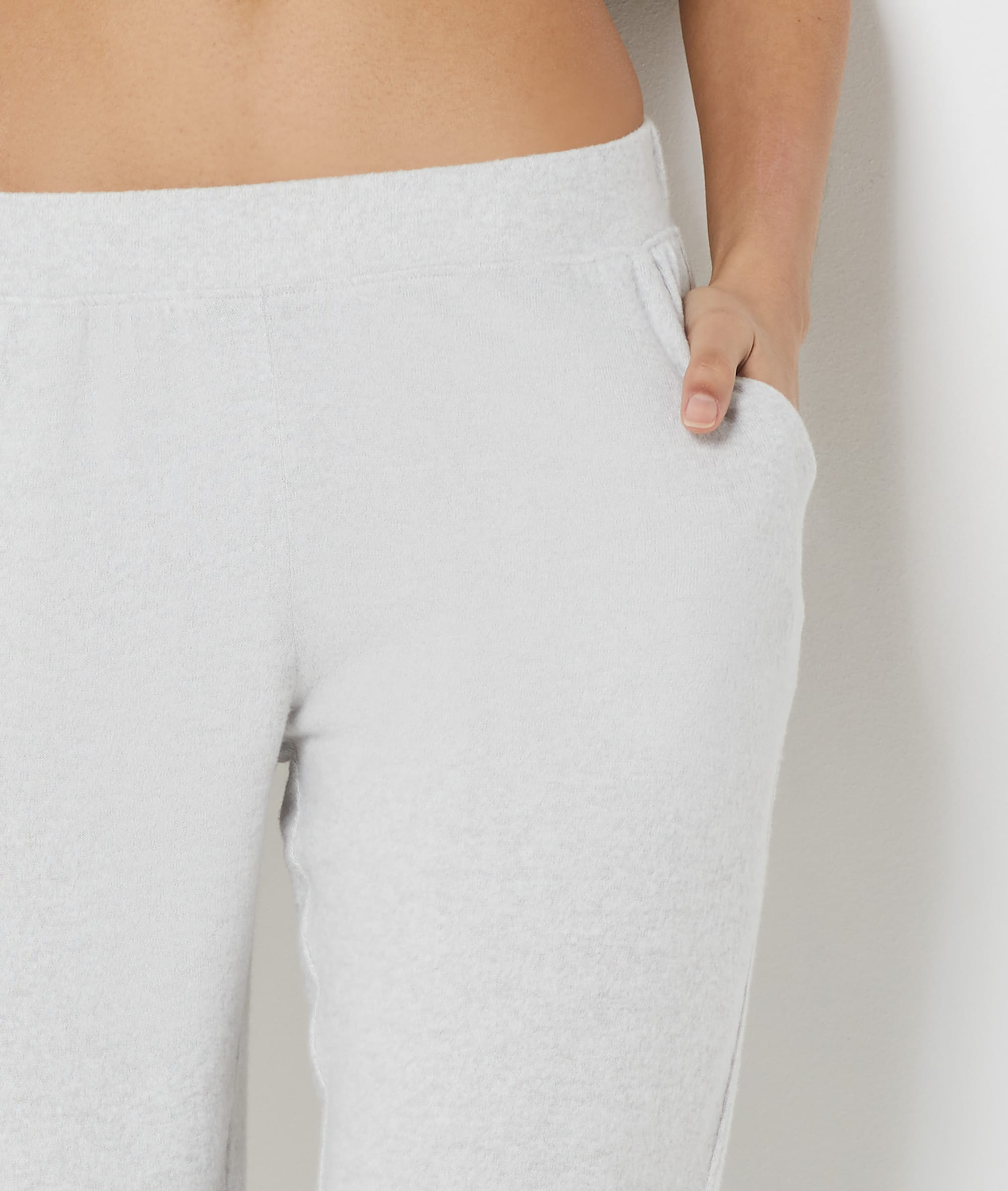 Cuffed Jogger Trousers - HOLLIE - GRIS CLAIR - ETAM