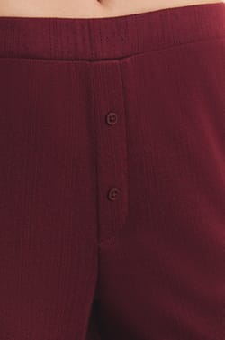 Pantalon de pyjama avec boutons;${refinementColor}