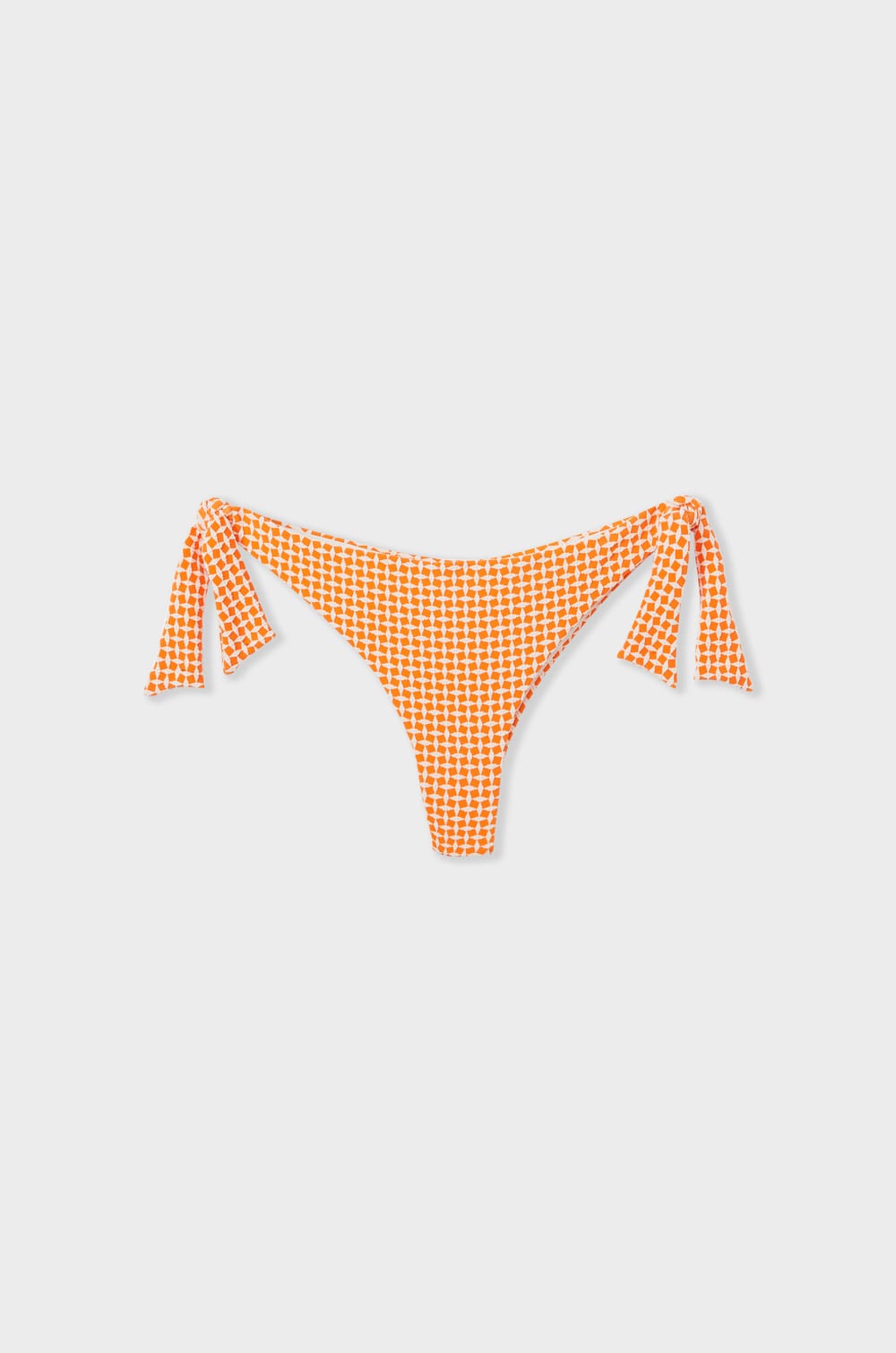Printed Brazilian tie-side bikini bottom;${refinementColor}
