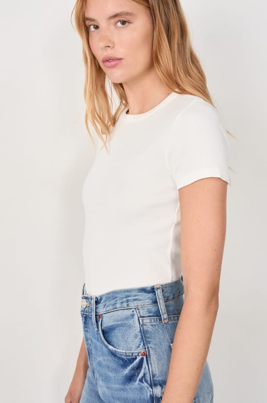 Short-sleeved cotton T-shirt;${refinementColor}