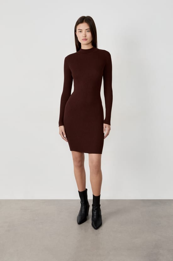 Short Sweater Dress;${refinementColor}