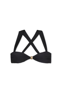 Haut de maillot de bain bandeau avec d&eacute;tail bijou;${refinementColor}