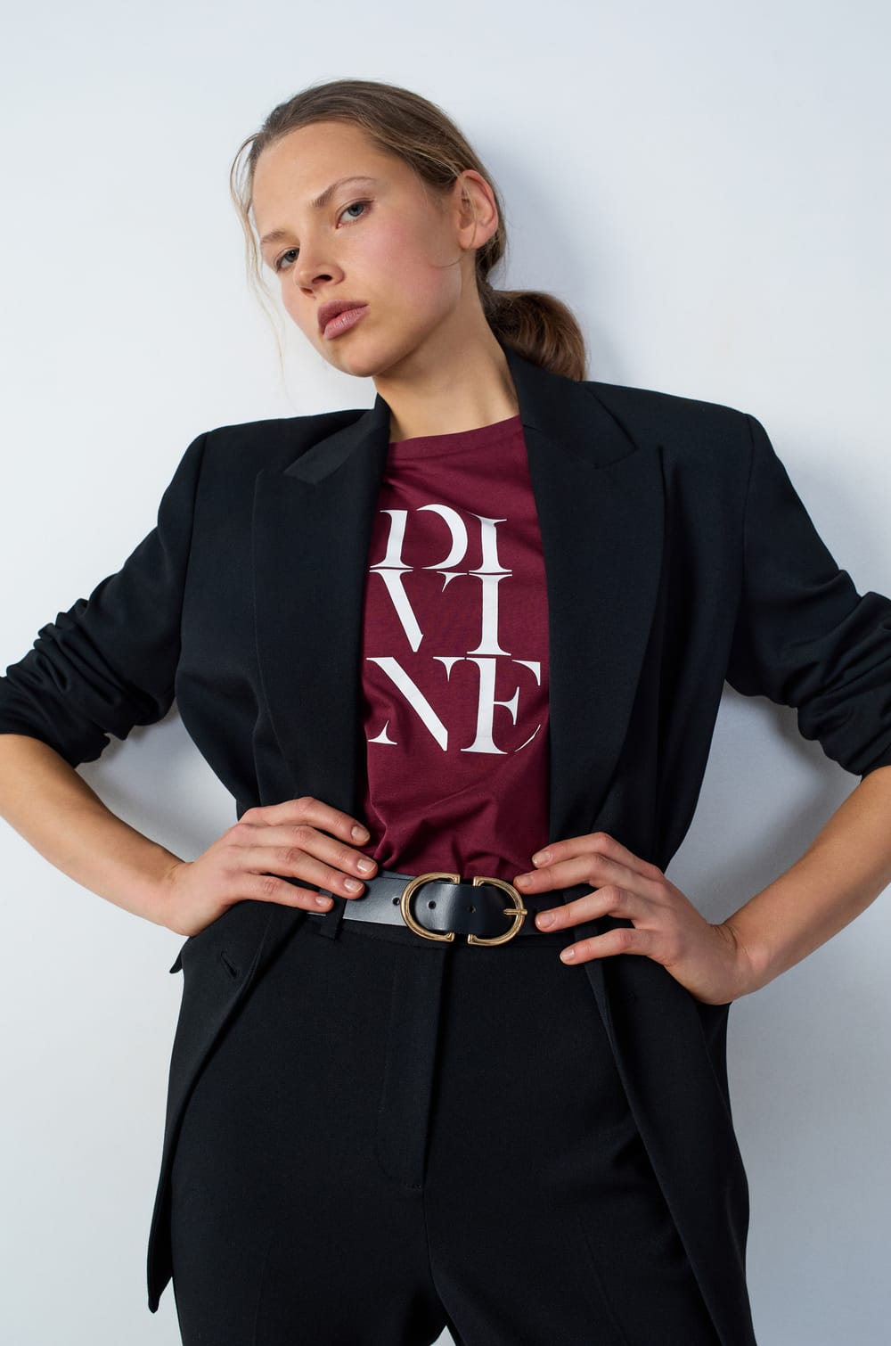 Veste de blazer;${refinementColor}